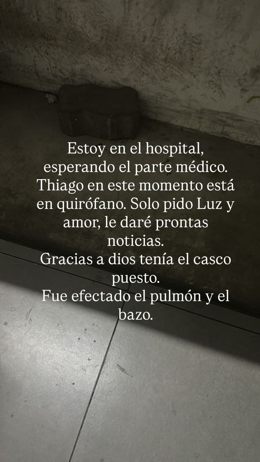 Daniela Celis reveló detalles de la salud de Thiago Medina