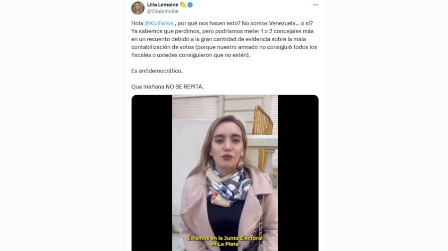 Tweets de Lilia Lemoine