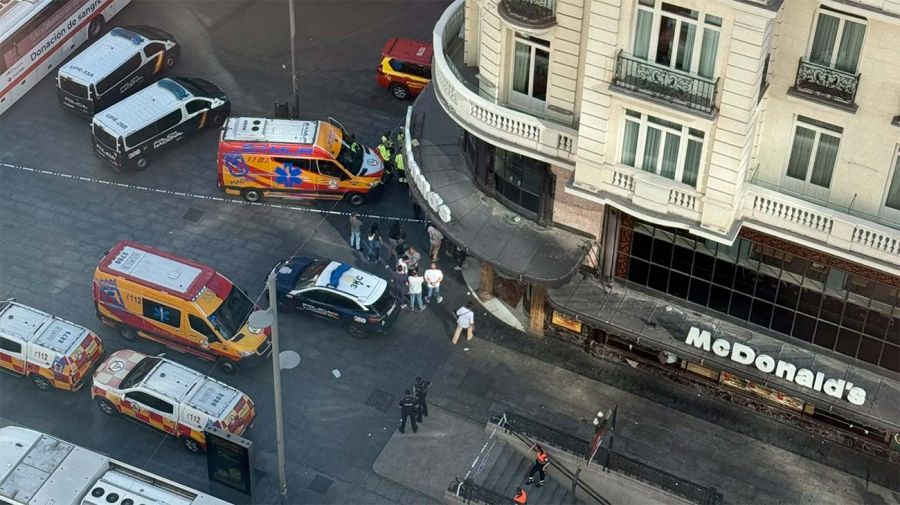 Amenaza en Gran Vía Madrid 15092025