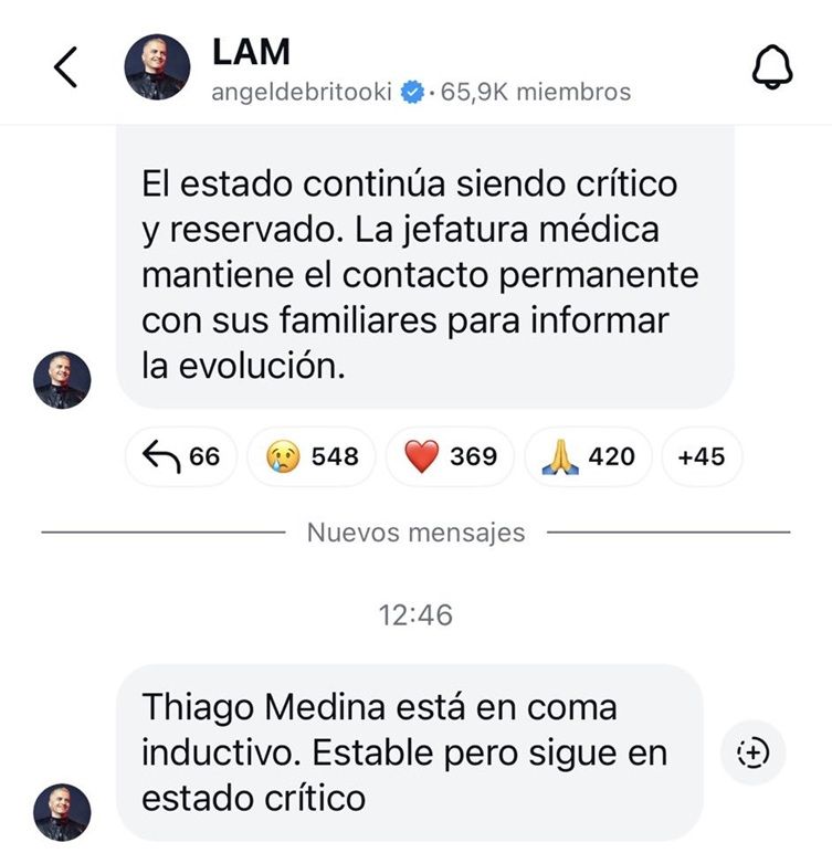 Ángel de Brito y Thiago Medina