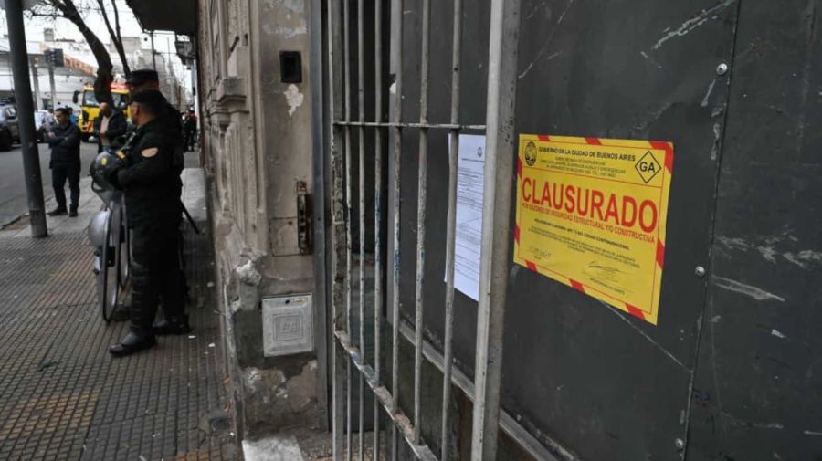 El Gobierno de la Ciudad en un hotel usurpado en Constitución 20250915