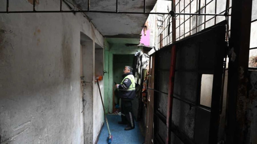 El Gobierno de la Ciudad en un hotel usurpado en Constitución 20250915