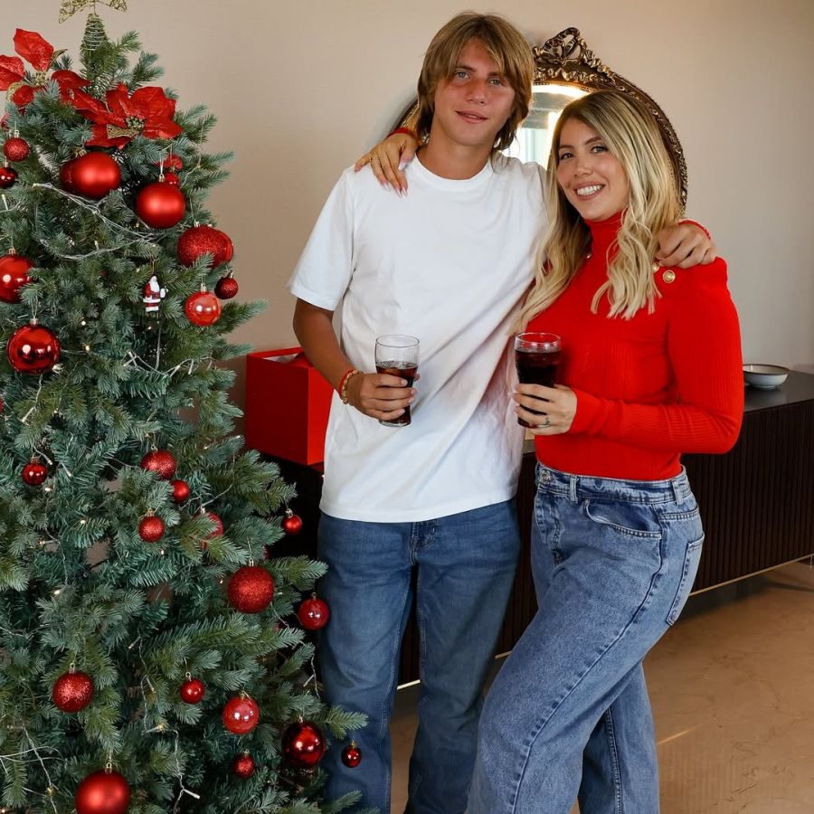 Wanda Nara, Valentino López