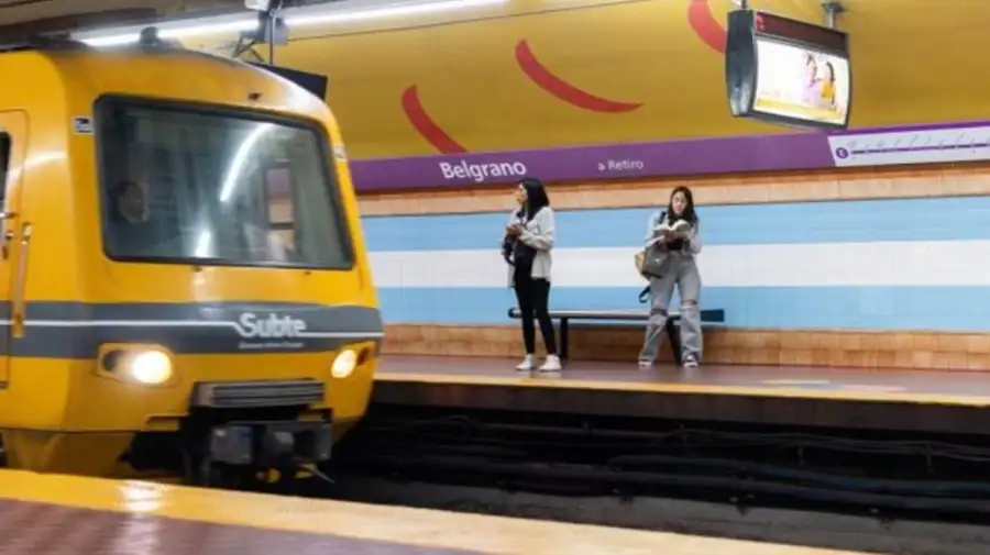 Estado del subte hoy: cómo funcionan las líneas A, B, C, D, E y H hoy, 3 de agosto