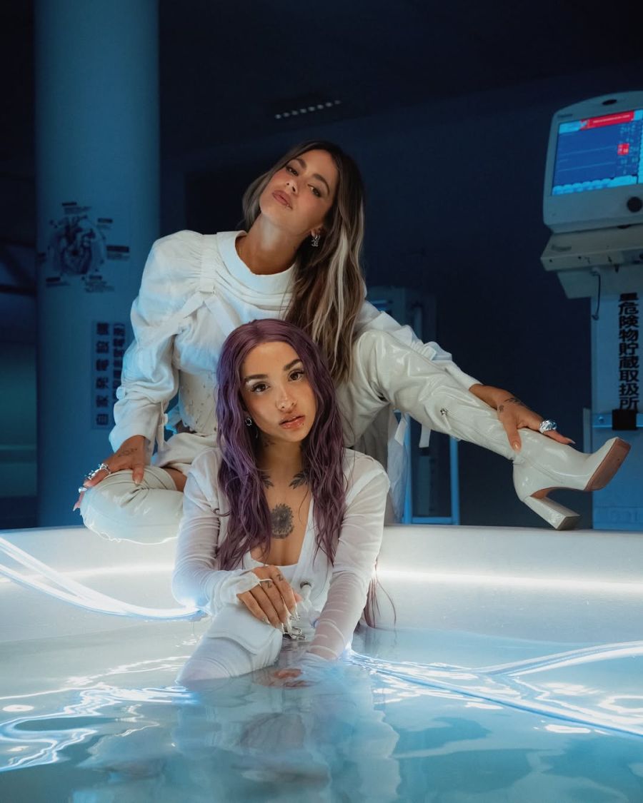 María Becerra y Tini Stoessel