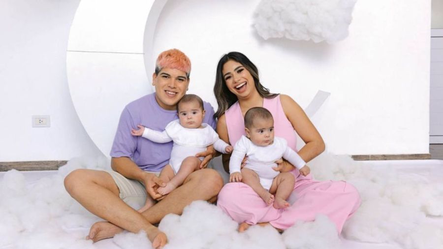 Thiago Medina y Daniela Celis
