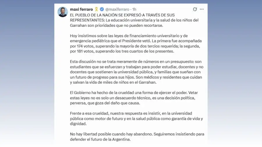 Doble triunfo de la oposición en la Cámara de Diputados