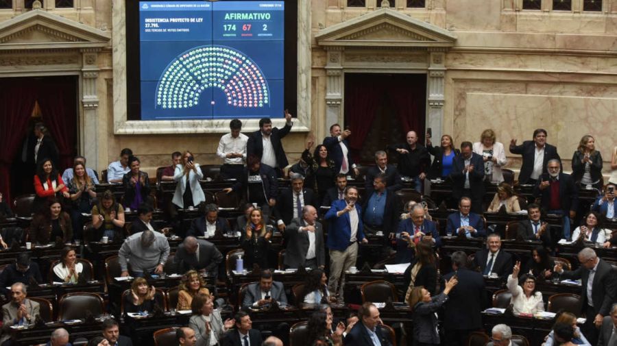 Marcha universitaria en el congreso 17092025