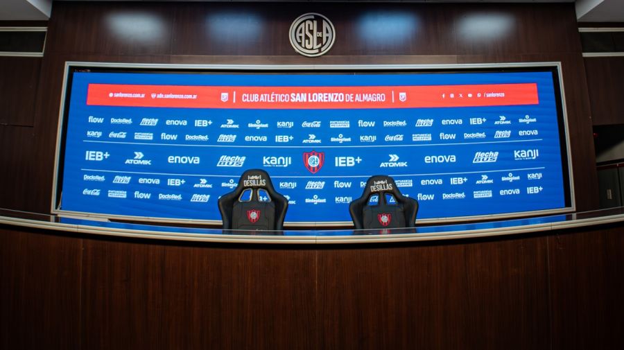 San lorenzo sala de prensa