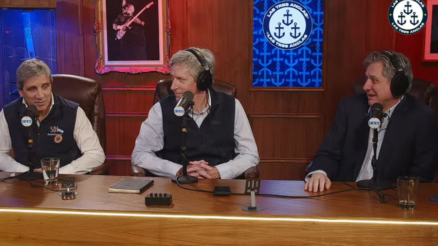 Caputo, Bausili, Daza, en Carajo TV.