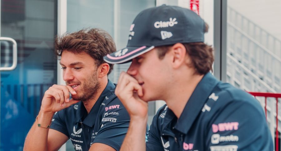 Franco Colapinto y Pierre Gasly