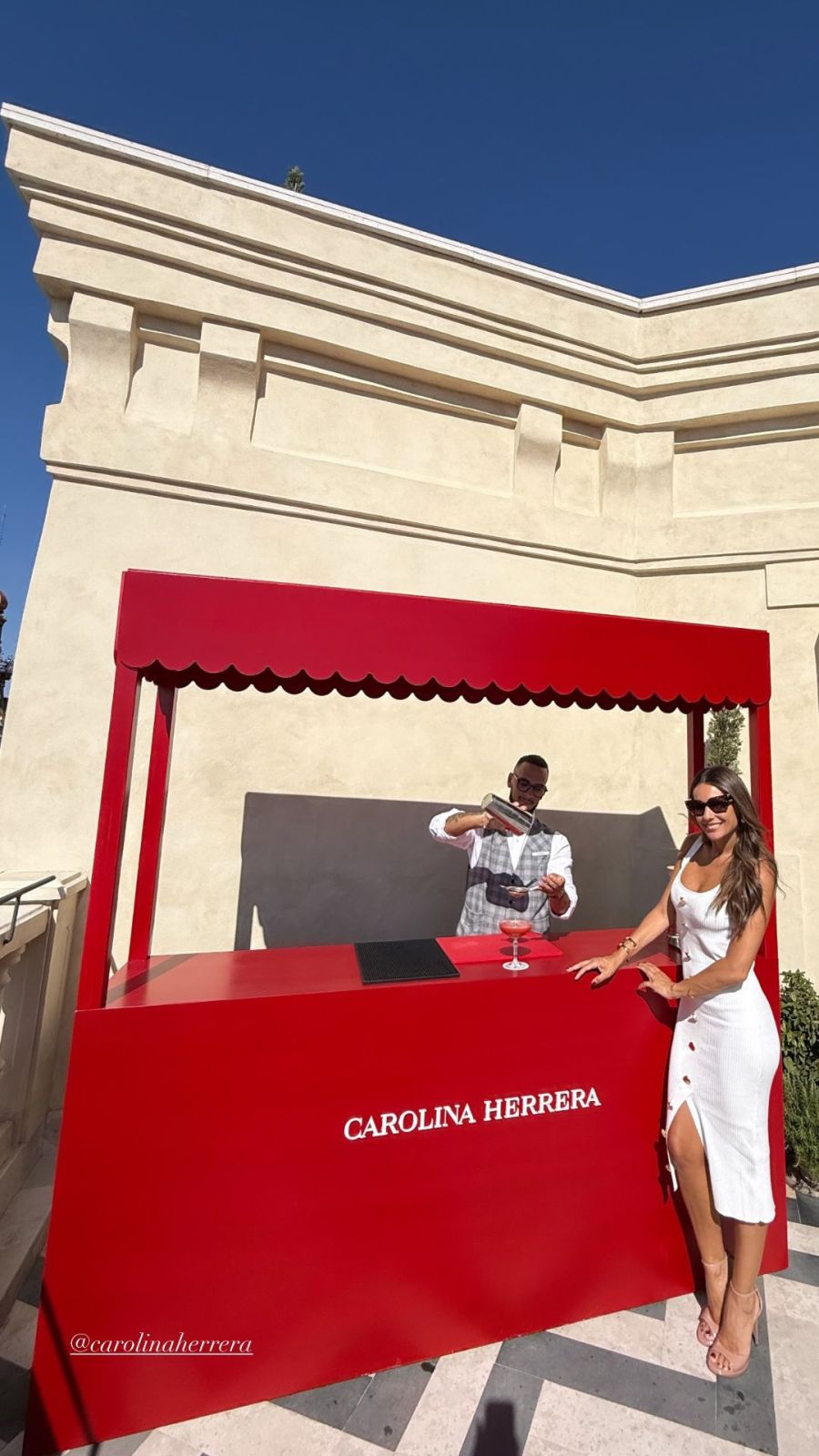 Pampita en Madrid