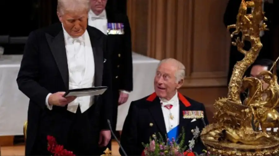 Sam Altman, Tim Cook y otros magnates de Silicon Valley en el banquete de Carlos III para Donald Trump en Windsor