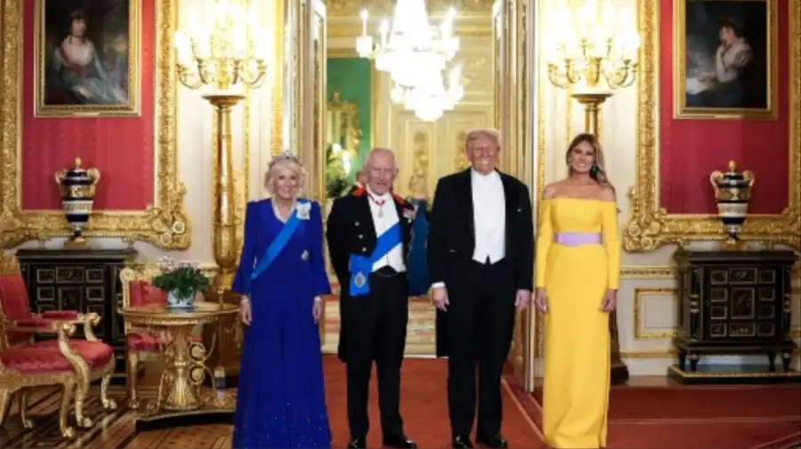 Sam Altman, Tim Cook y otros magnates de Silicon Valley en el banquete de Carlos III para Donald Trump en Windsor