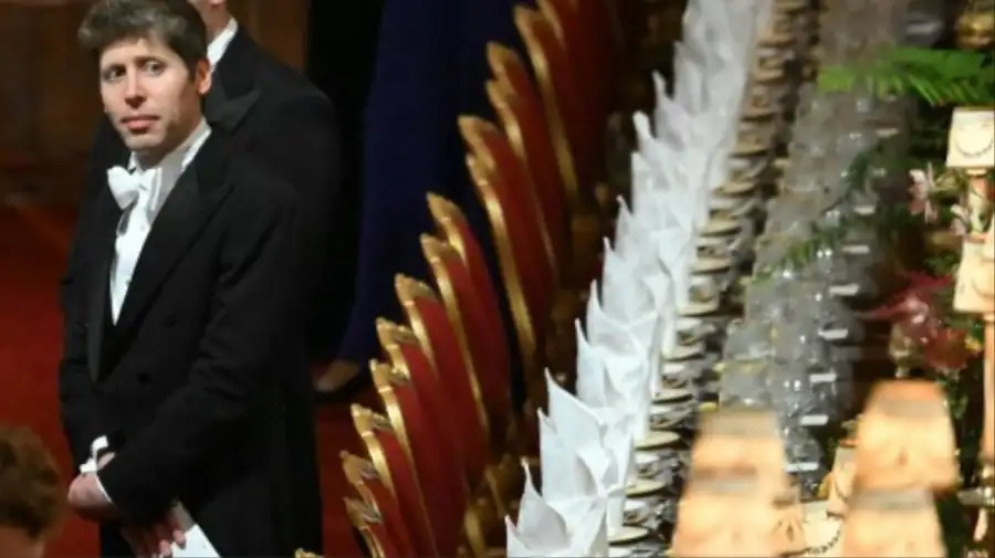 Sam Altman, Tim Cook y otros magnates de Silicon Valley en el banquete de Carlos III para Donald Trump en Windsor