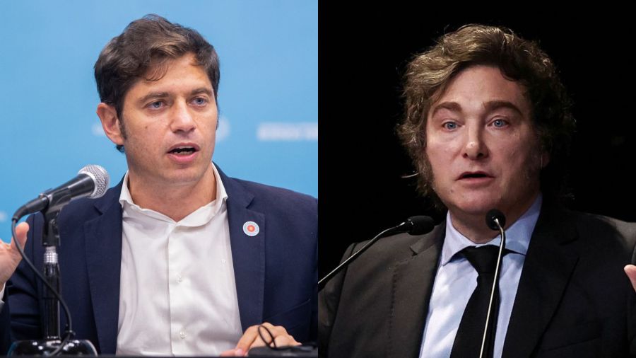 una nueva encuesta midió a Kicillof con Milei en la provincia de Buenos Aires