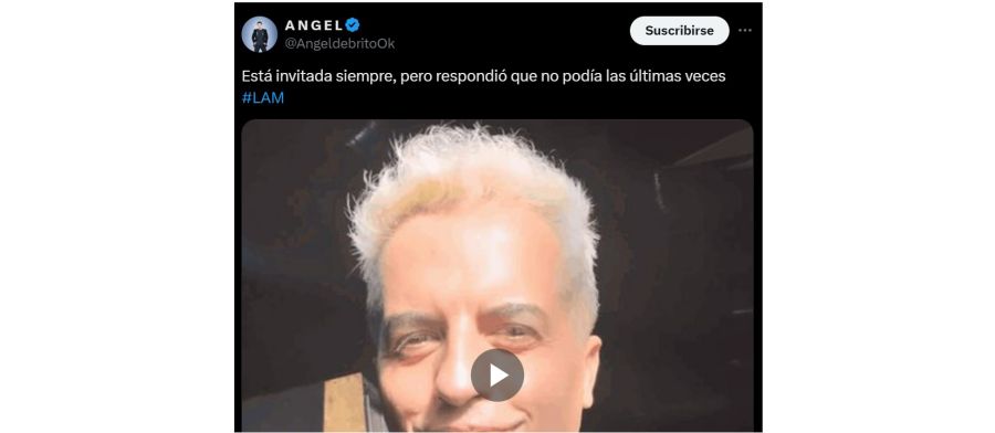 Ángel de Brito sobre Andrea Taboada