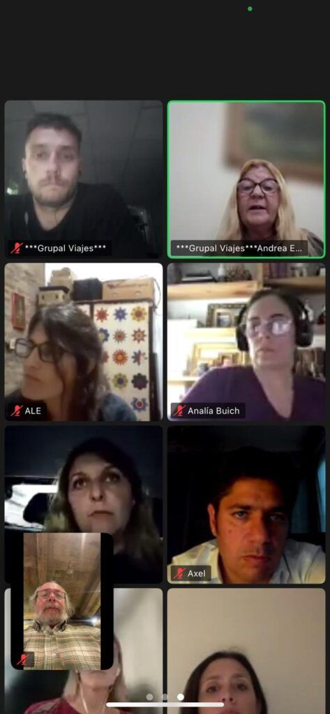 Kicillof Zoom Egresados