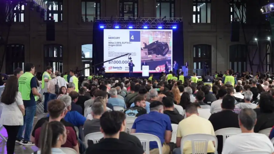 Santa Fe realizó la cuarta subasta de bienes decomisados a delincuentes