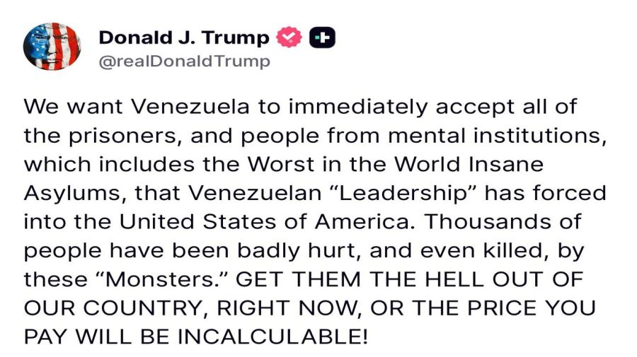 Amenaza de Trump a Maduro