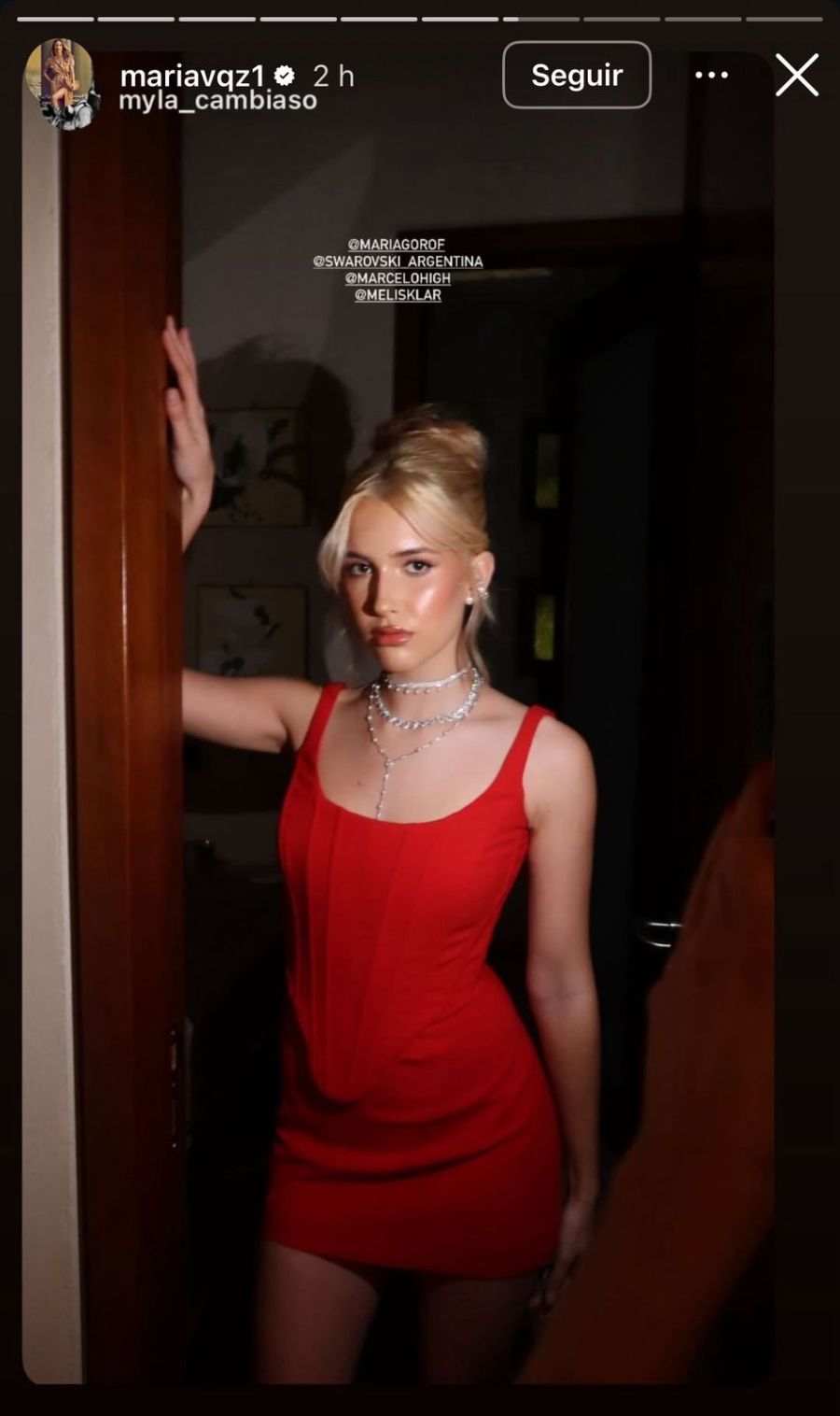 El festejo de 15 años de Myla Cambiasso