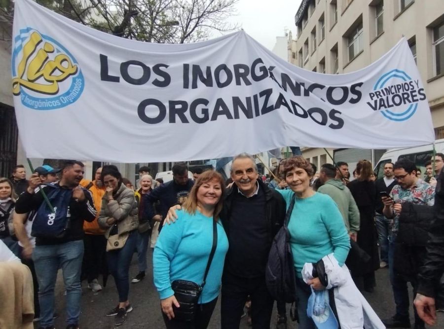 Guillermo Moreno en la marcha de apoyo a Cristina