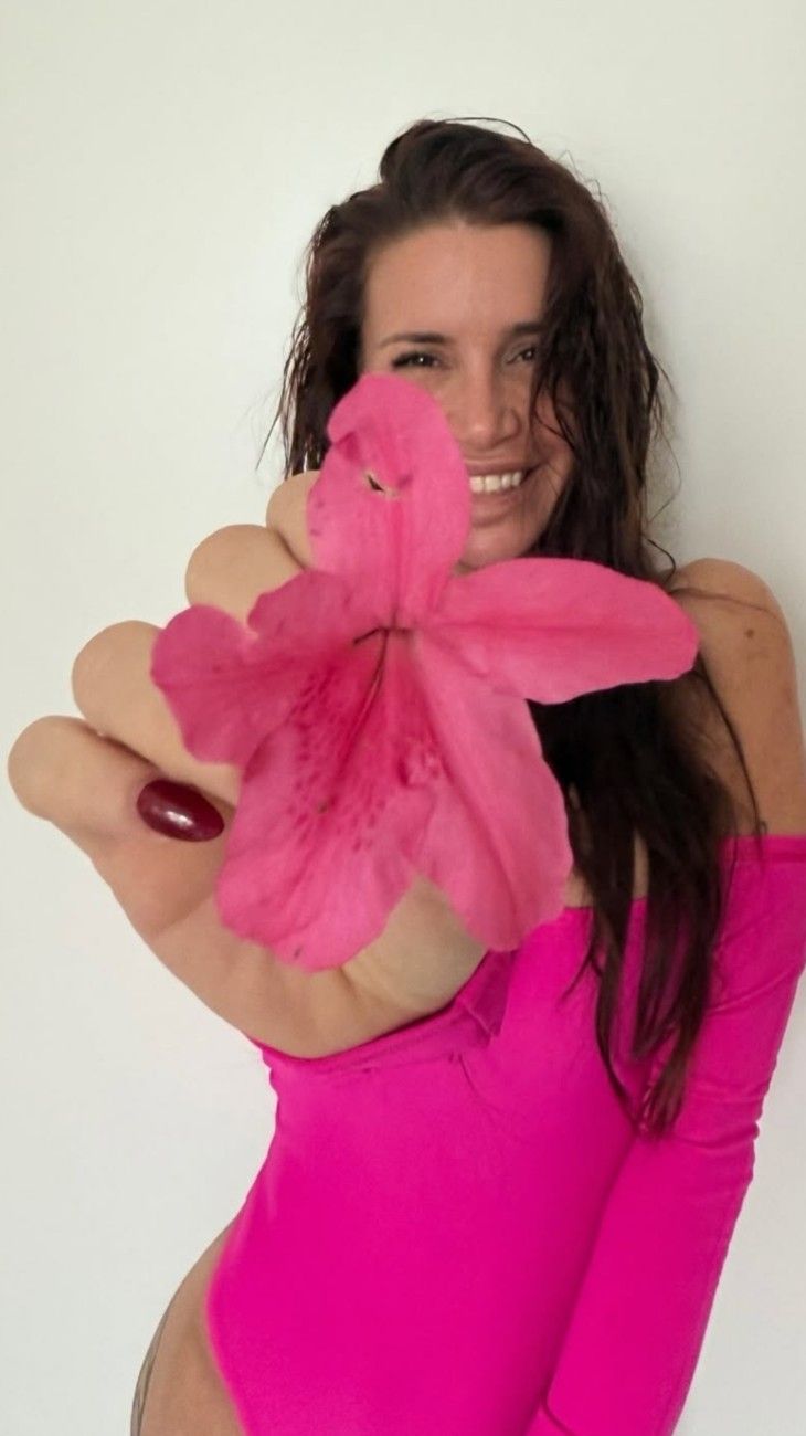 Las fotos de Florencia Peña a cara lavada