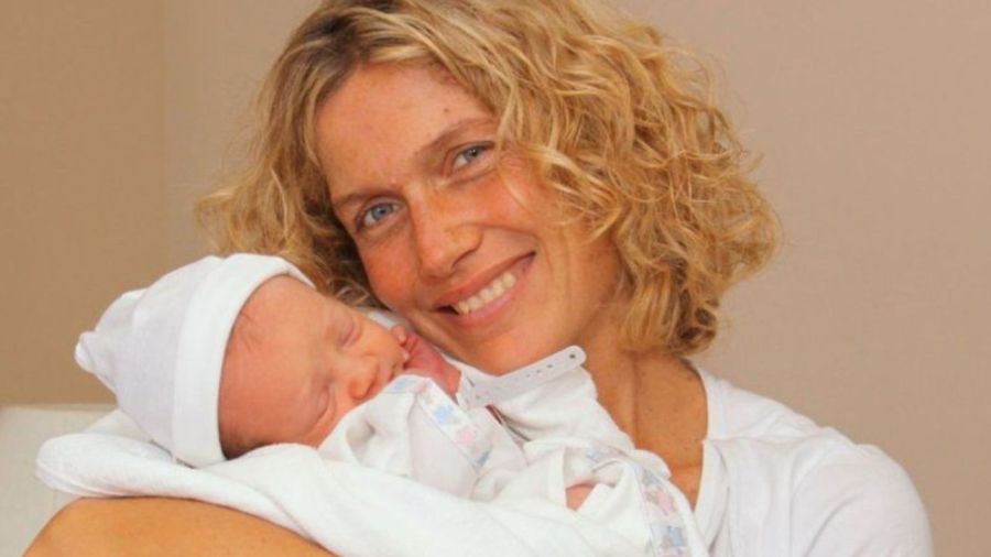 Maru Botana y su hijo Facundo