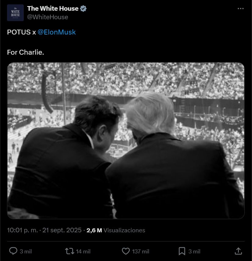 Donald Trump Elon Musk 20250921