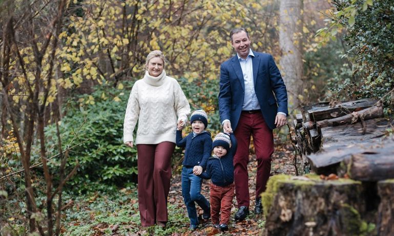 Guillermo y Estefanía