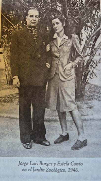 Jorge Luis Borges y Estela Canto 22092025