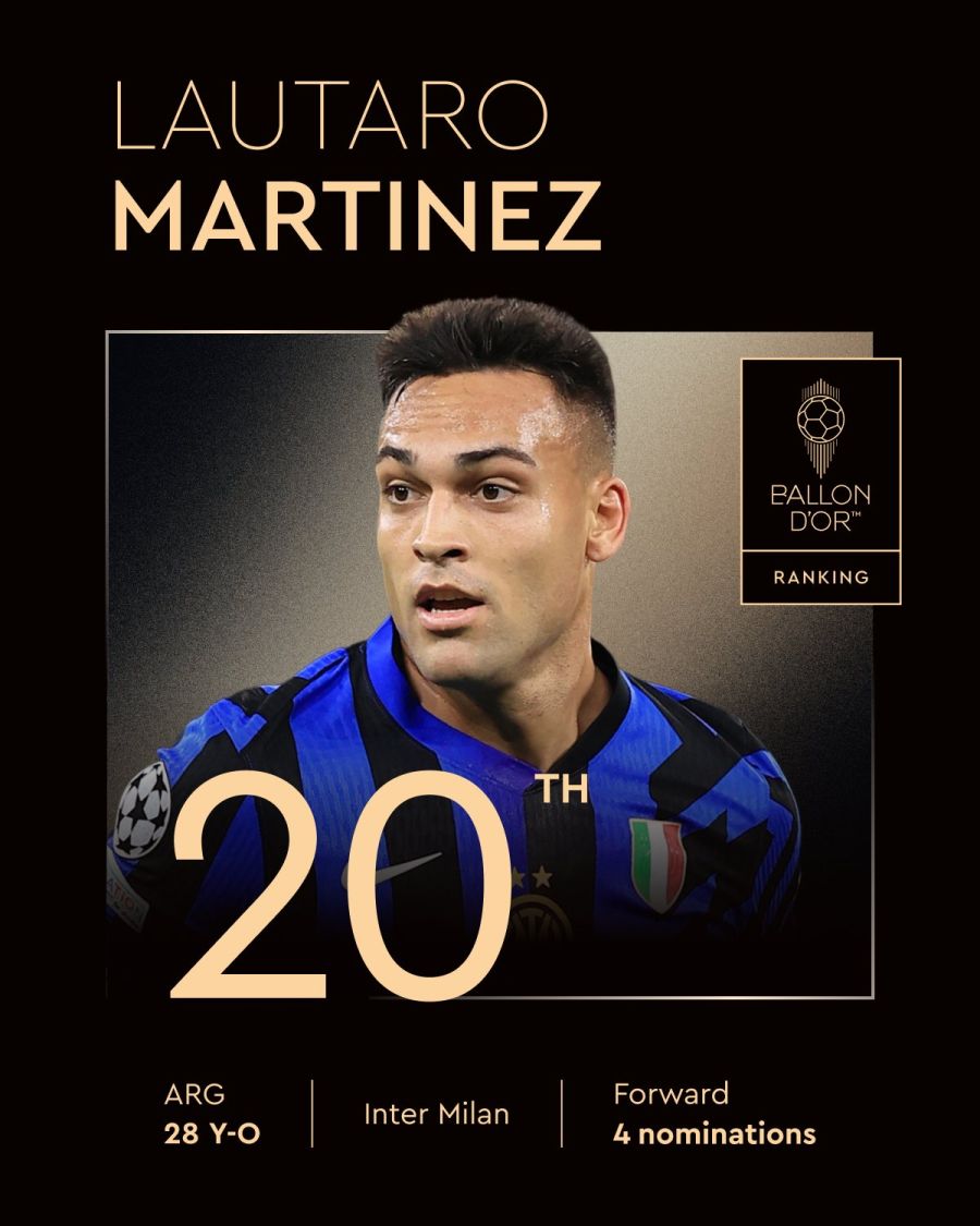 Lautaro Martínez - Balón de Oro 2025