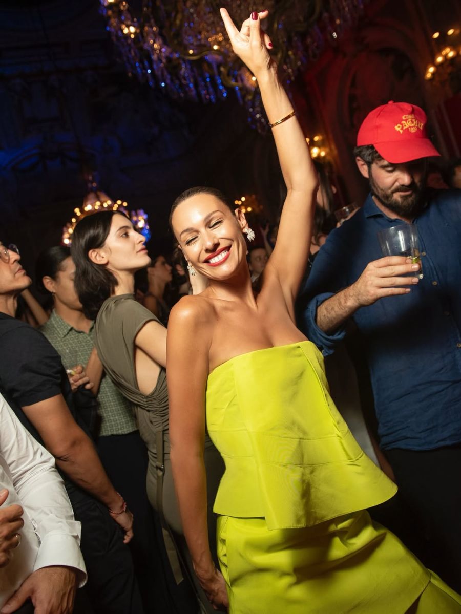 Pampita en Madrid