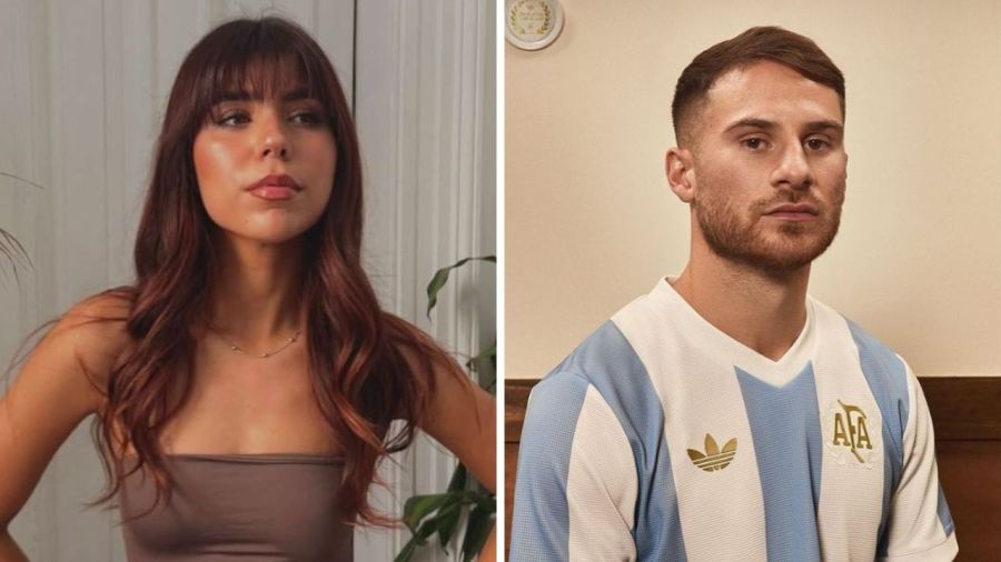 Cami Mayan y Alexis Mac Allister