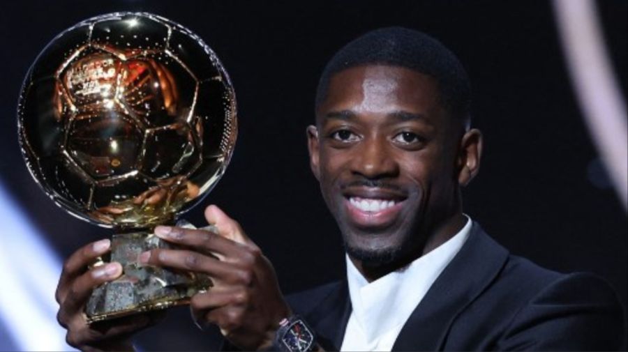 Dembele obtuvo el balón de oro 2025