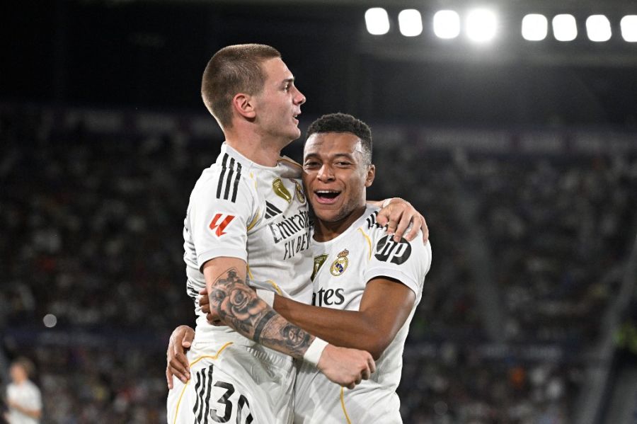 Franco Mastantuono con Real Madrid