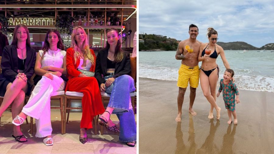 Indiana Cubero, Allegra Cubero, Sienna Cubero, Fabián Cubero, Mica Viciconte