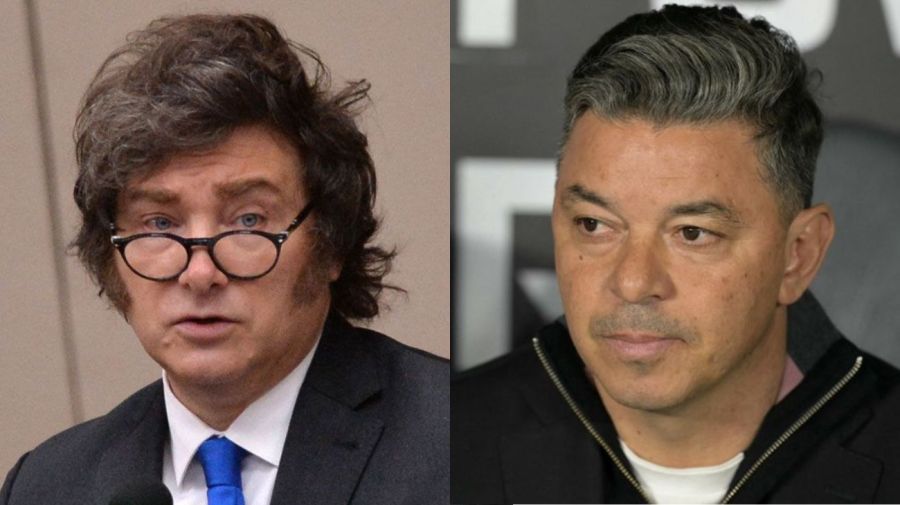 Javier Milei Marcelo Gallardo