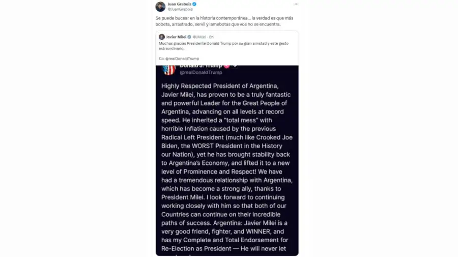 Juan Grabois X 20250923