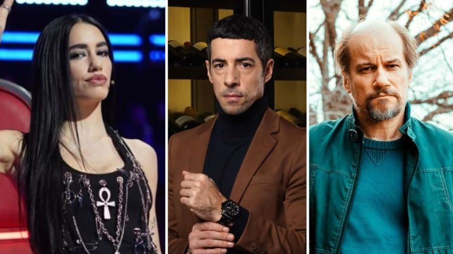 Lali Espósito, Esteban Lamothe y Marcelo Subiotto