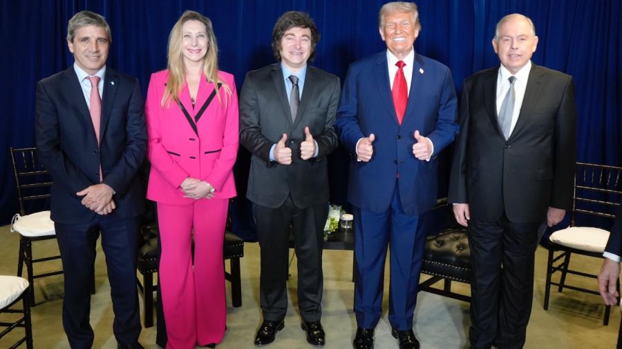 Reunión de Javier Milei con Donald Trump