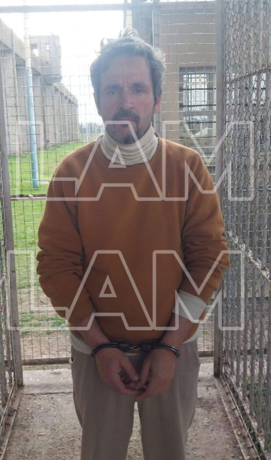 Claudio Contardi en la cárcel