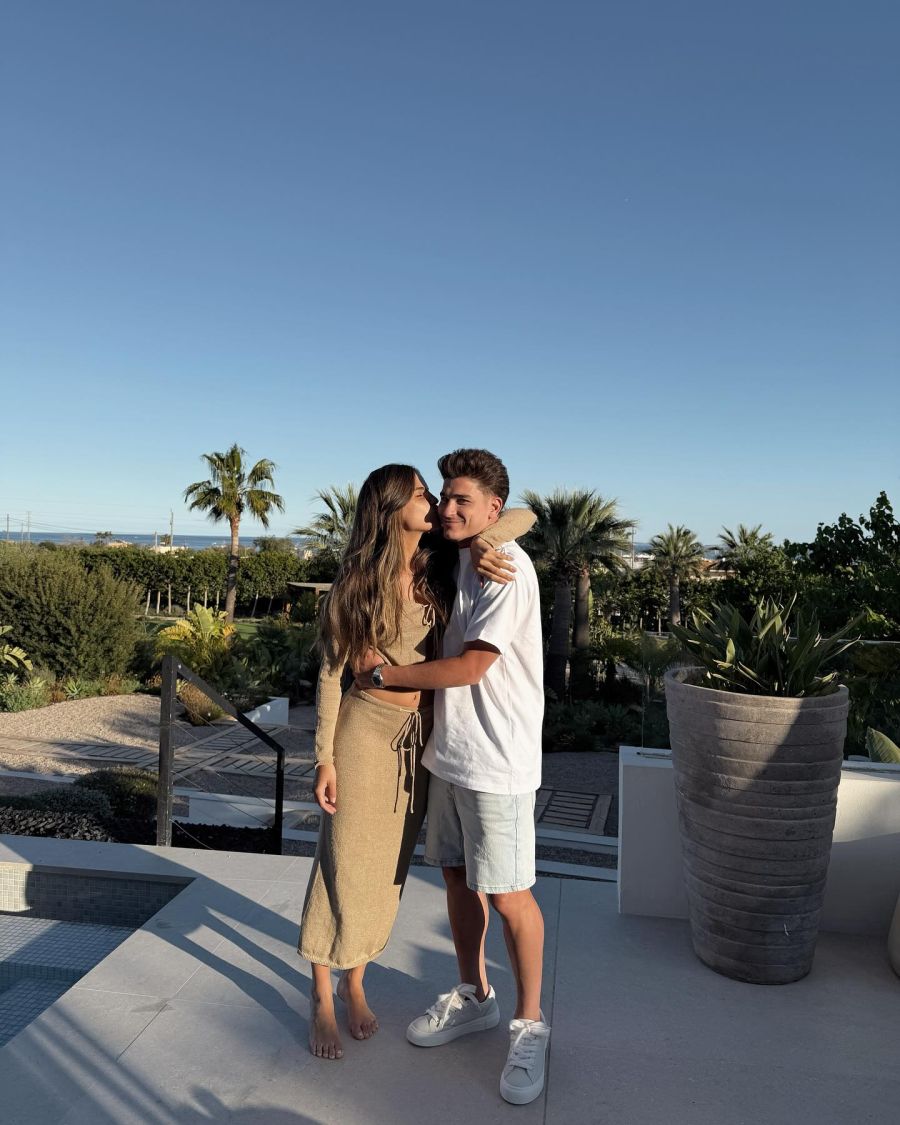 Julián Álvarez y Emilia Ferraro