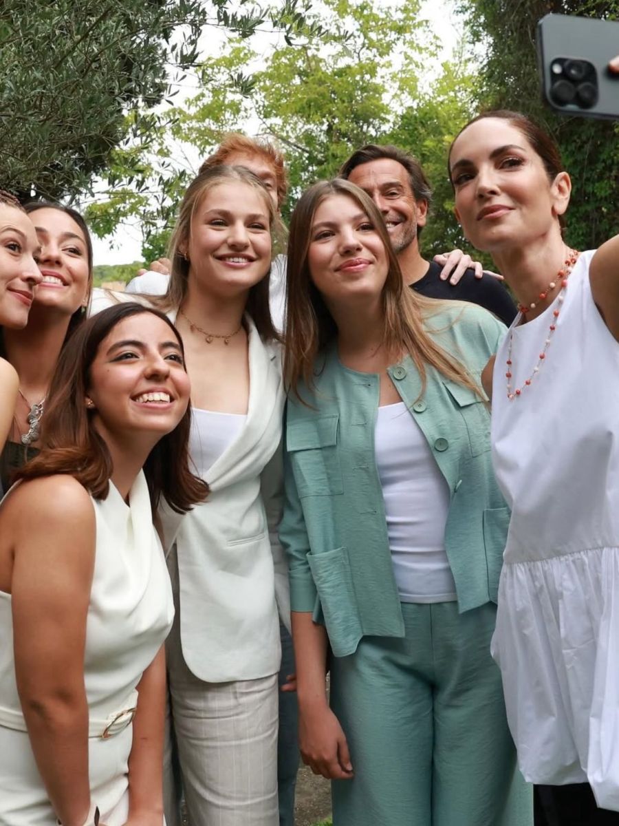 La reina Letizia y la princesa Leonor