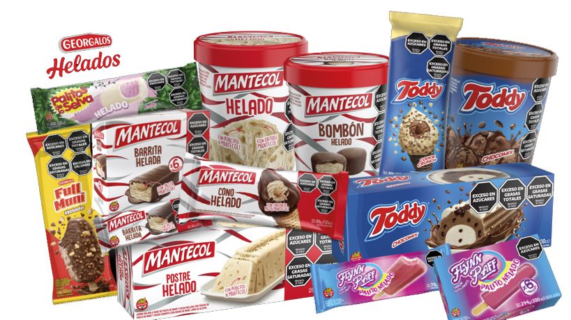 Los productos heados de Georgalos