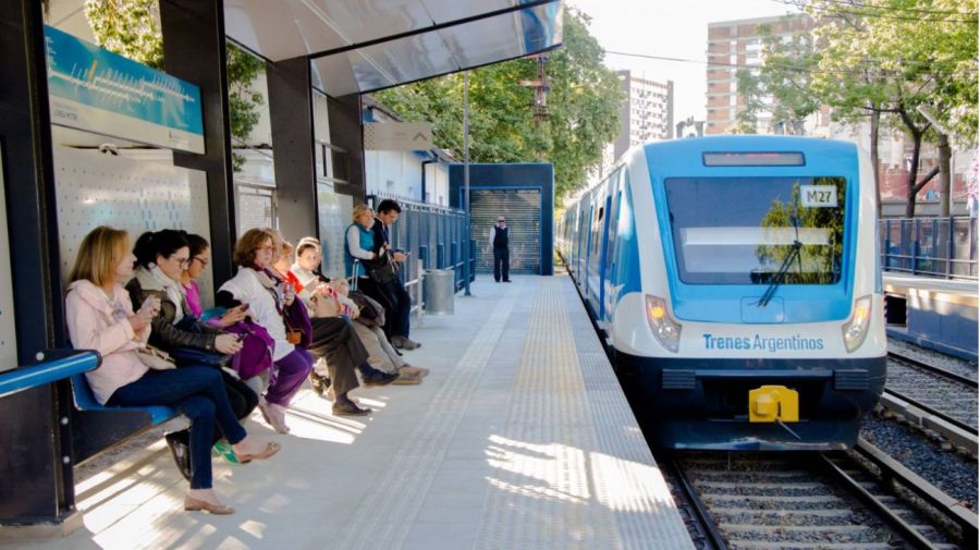 Circulación a 30 km de Trenes Argentinos