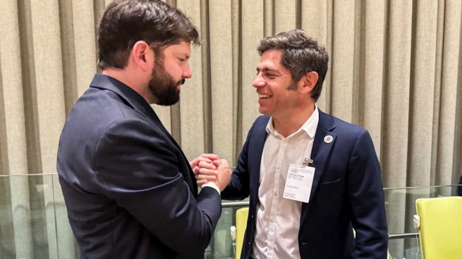 Axel Kicillof, viajó a Nueva York 20250924