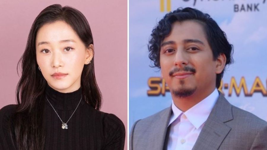 Gia Kim y Tony Revolori