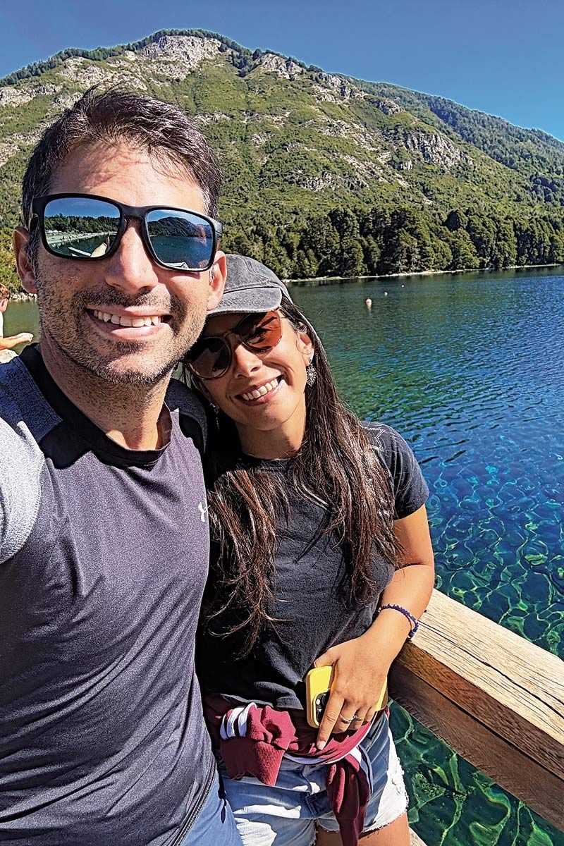 Mauro Cacciatore y María Marchetti