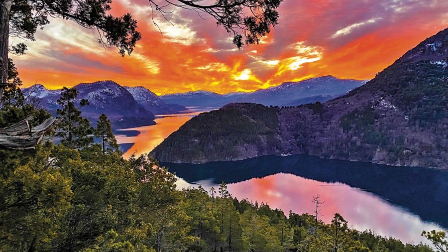 Mauro Cacciatore y María Marchetti, Patagonia